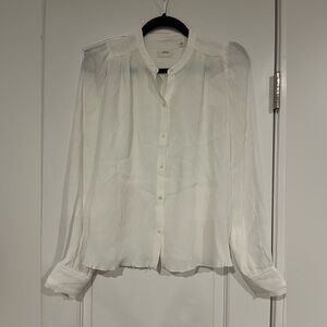 Wilfred free-Aritzia button-down blouse White Small EUC